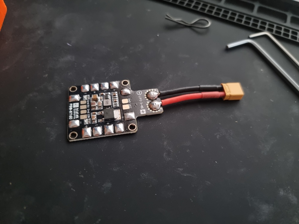 soldering the PDB