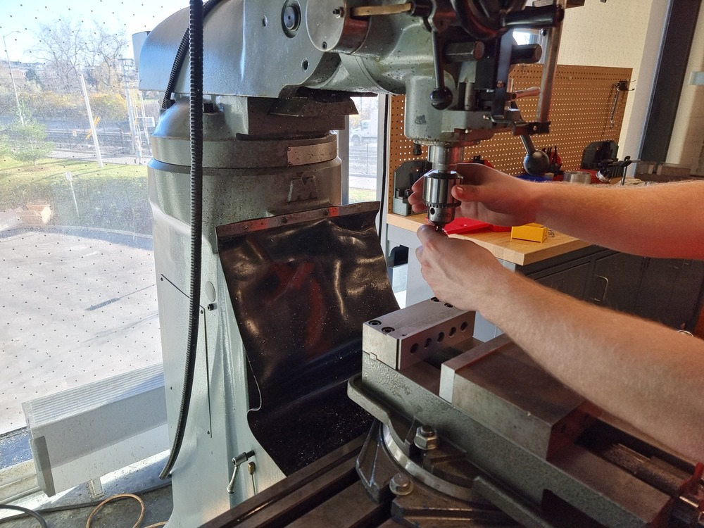 setting up the mill