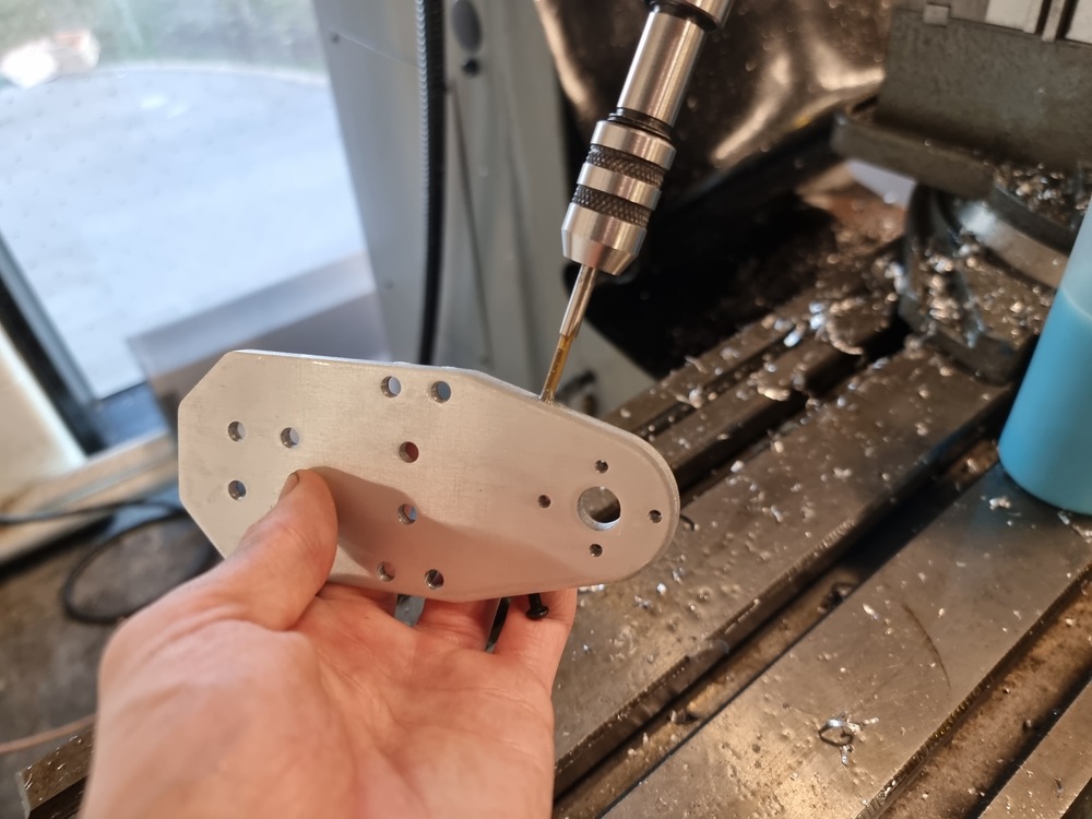 tapping the side holes