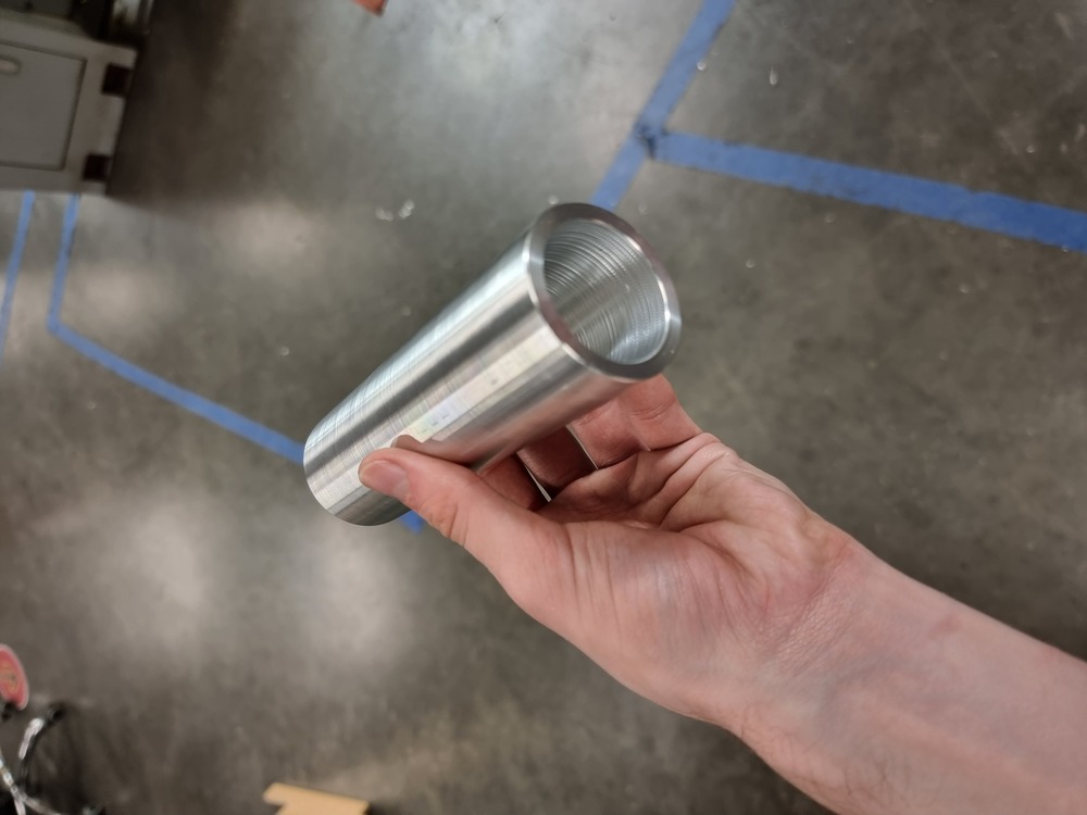 finished the lathe work
