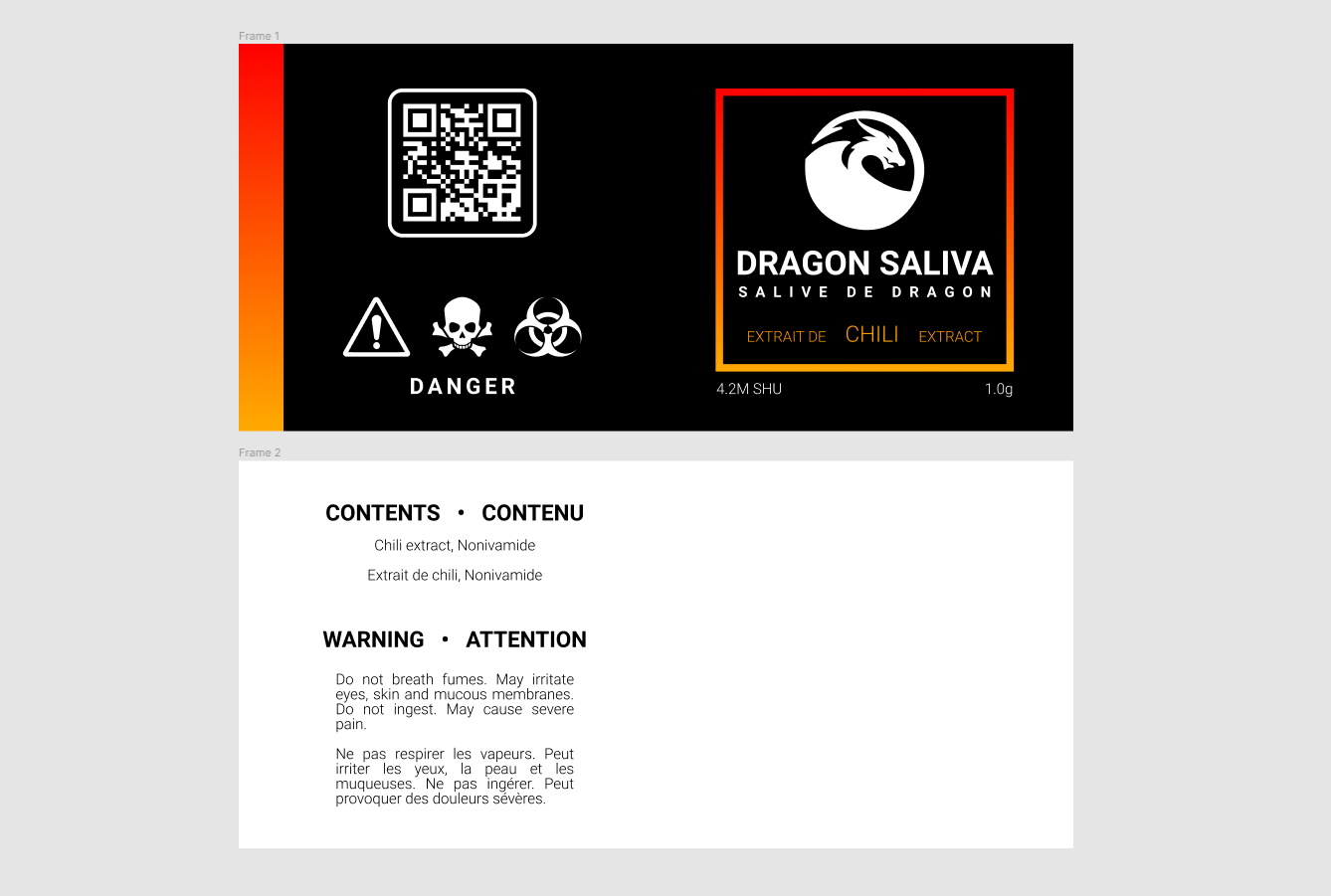 screenshot of the packaging