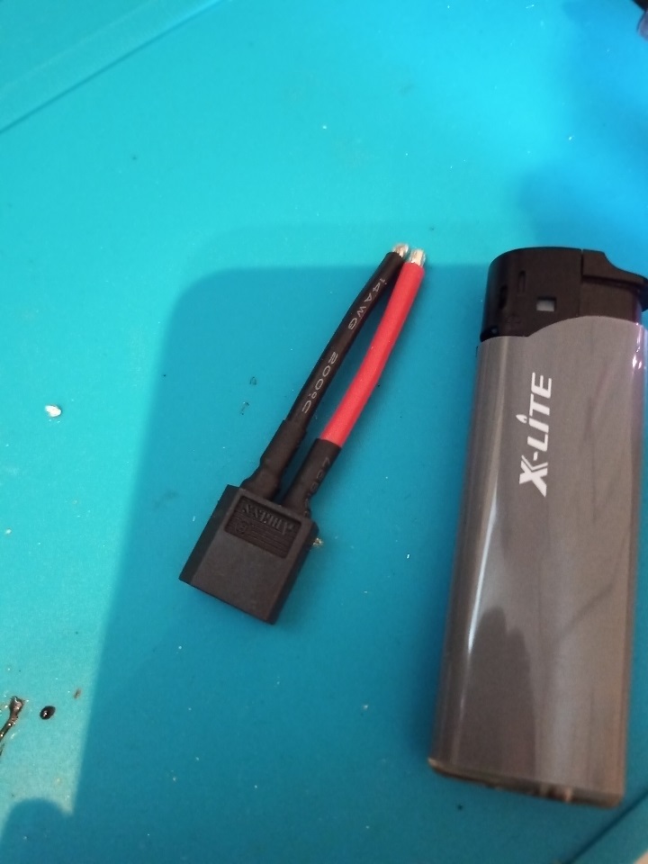 xt60 connector with heat shrink