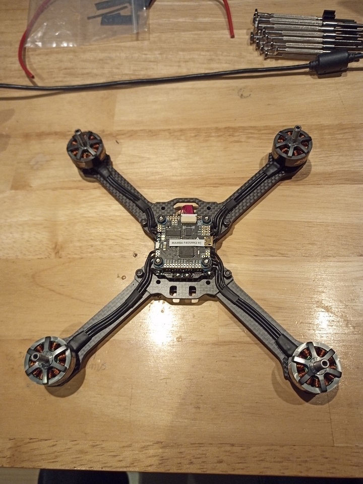 all motor wires solderd on stack
