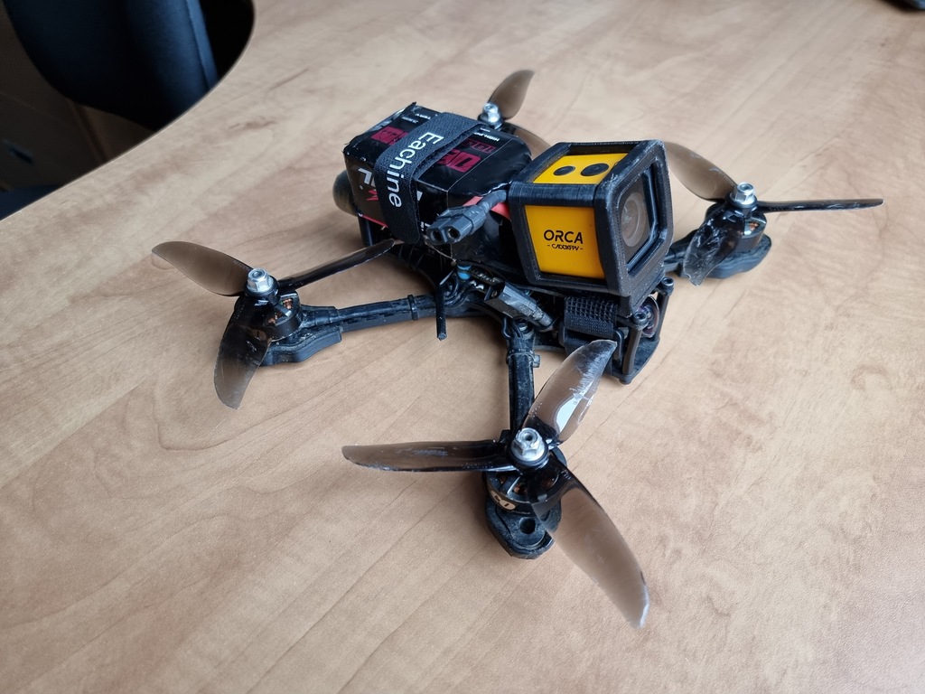 image of the final version of the drone
