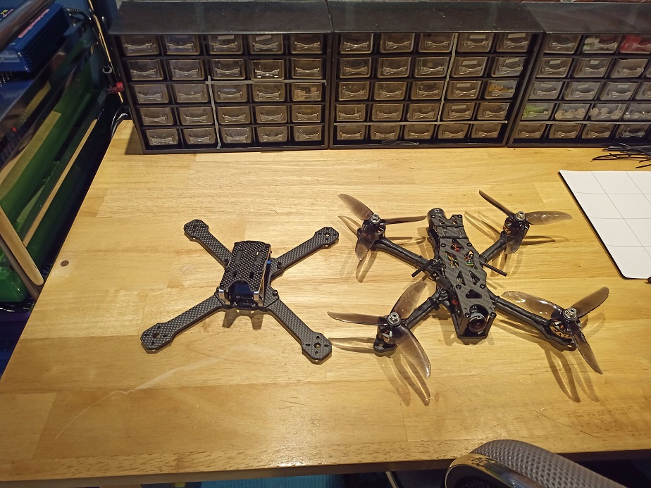 comparaison between old frame and new frame