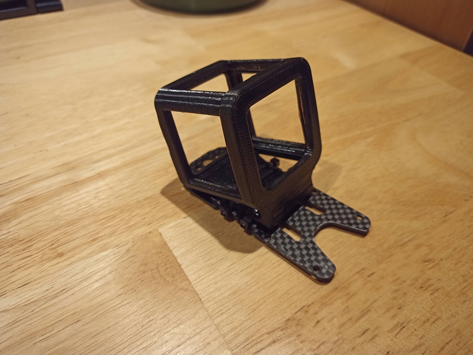caddx orca mount on frame top plate