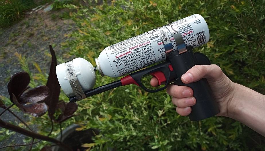 image of the flame thrower